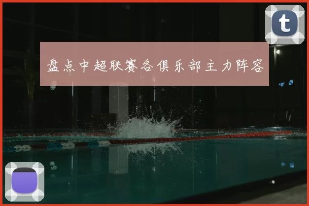 盘点中超联赛各俱乐部主力阵容