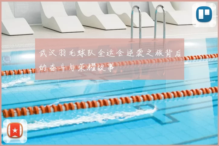 武汉羽毛球队全运会逆袭之旅背后的奋斗与荣耀故事