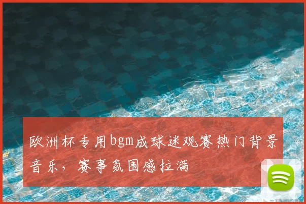 欧洲杯专用bgm成球迷观赛热门背景音乐，赛事氛围感拉满